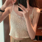 Summer Lace Trim Bow Hollow Out Prairie Chic Tops for Sweet Girl Kawaii Clothes