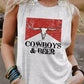 Vintage Women Tanks Tops Western Cowgirl Sleeveless Shirts