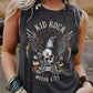 Vintage Retro Rock Roll Music Shirts Sleeveless Concert Buddy Tank Tops Graphic Tee