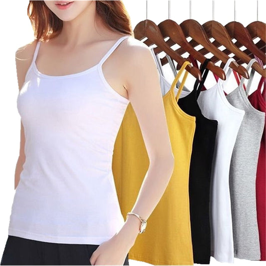 Thin Solid Camis Vest