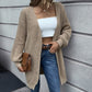 Casual Long Knitted Cardigan Women Sweater Jacket