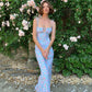 Floral Print Elegant Sleeveless Maxi Sundress Sexy Backless Dress