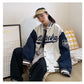Oversized Jackets Print Baseball Female Gothic Women Unisex Race Hip Hop Streetwear Y2K Top Harajuku Female Autumn