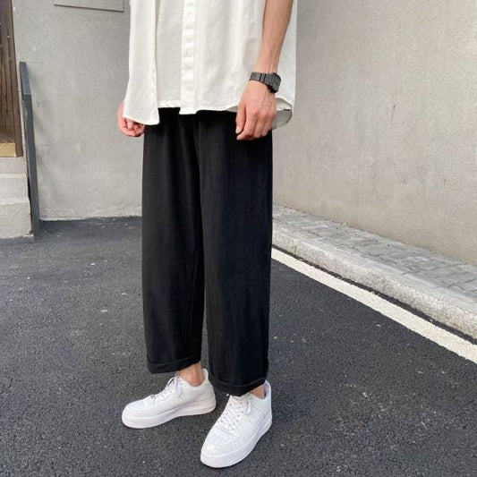 Women Linen Casual Pants Loose Harajuku Trousers