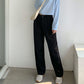 Women Various Lengths All-match Simple College Mujer Solid Trousers